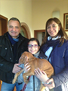 IRMA CON GENITORI E OLAF-GENNAIO 2015